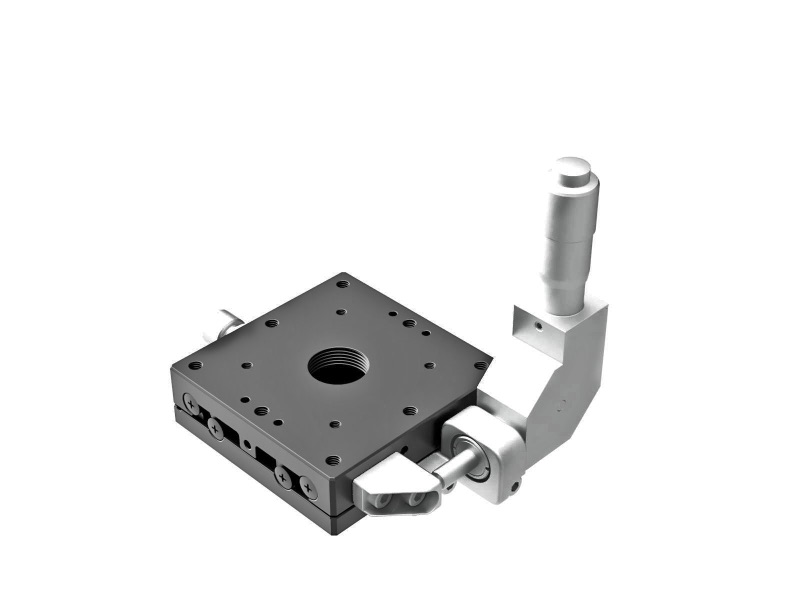 Łożysko EXC 60X60mm, stalowe, stolik osi X, mikrometr boczny 90°, +/-6.5mm, gwinty M4 (TSD-601SDL)