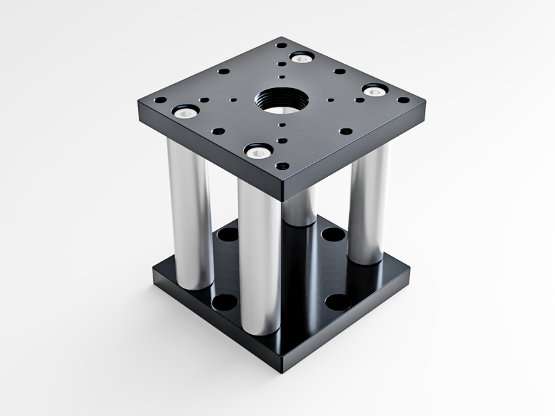 Platforma regulowana wysokościowo 60mm x 60mm (SP-124-2)