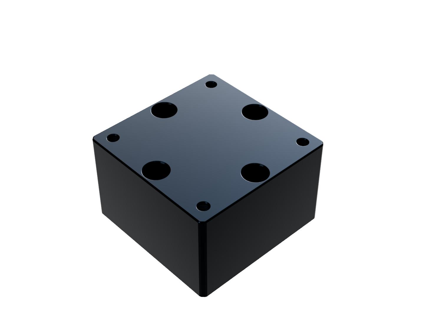 Dystans 40mm x 40mm x 25mm (MSP-4025A)