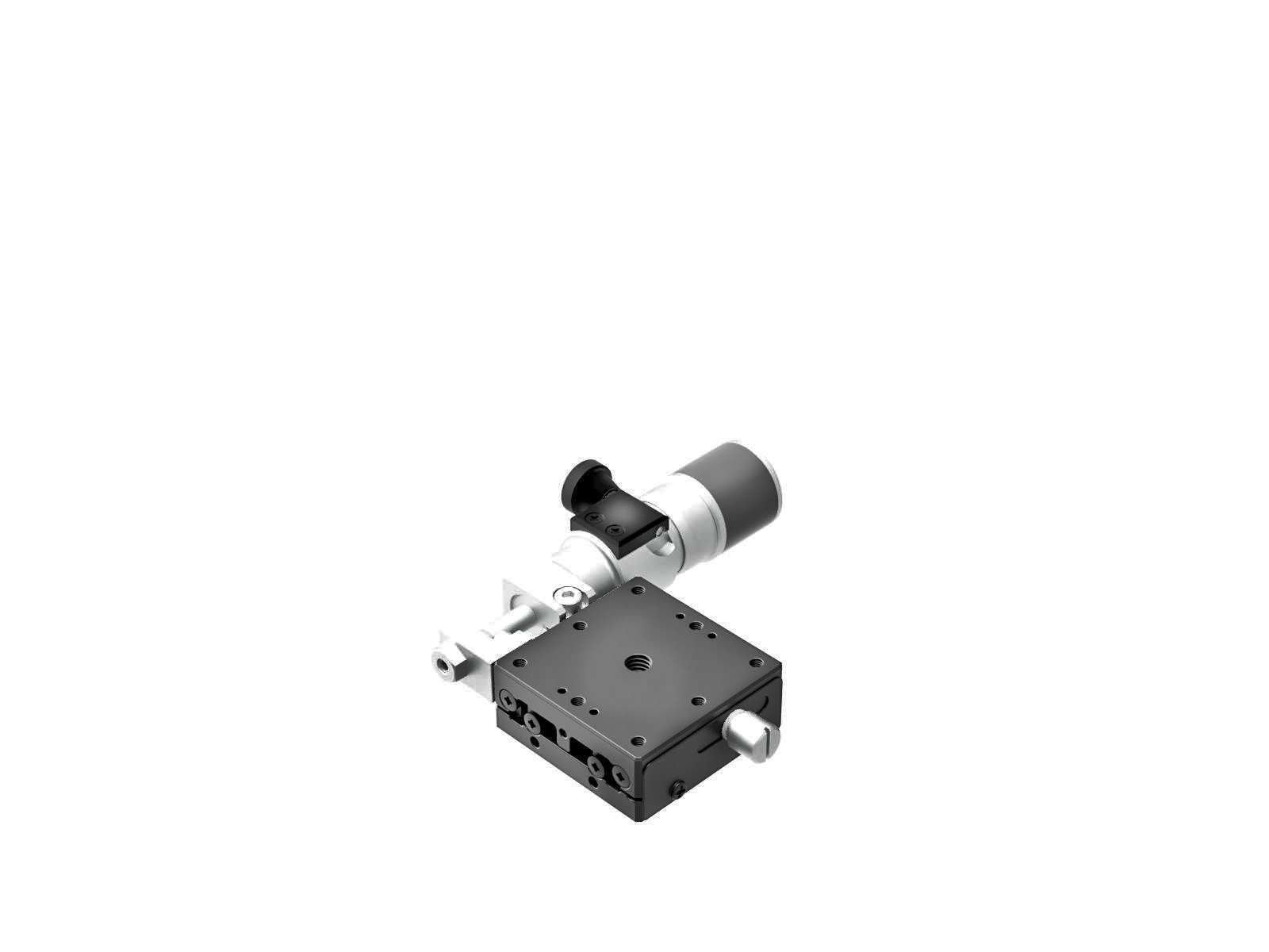 Łożysko EXC 40X40mm, stalowe, stolik X-Axis, mikrometr boczny z śrubą mikro, +/-6.5mm, gwinty M3, prawoskrętny (TSD-401SRWP)