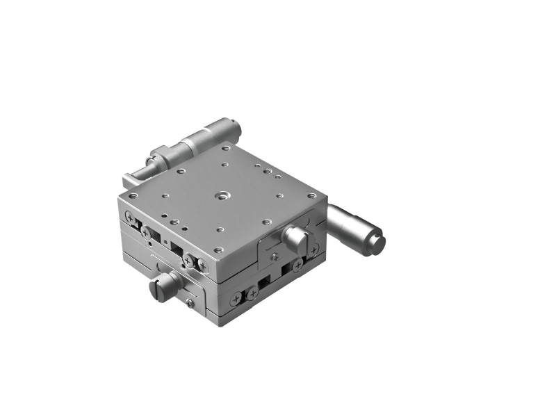 Łożysko EXC 60X60mm, ze stali nierdzewnej, stolik XY, boczny mikrometr, +/-6.5mm, gwinty M4, prawoskrętny (TSDH-602SR)