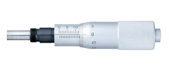 Głowica mikrometryczna 25mm, płaski węglikowy czubek, średnica trzpienia 10mm (SHN2-25)