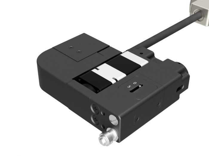 Siłownik silnika krokowego 2-fazowego o skoku 6.5mm z enkoderem obrotowym, końcówka płaska nierotująca, prawoskrętny (SGSP(RE)-6.5RACT-M2)