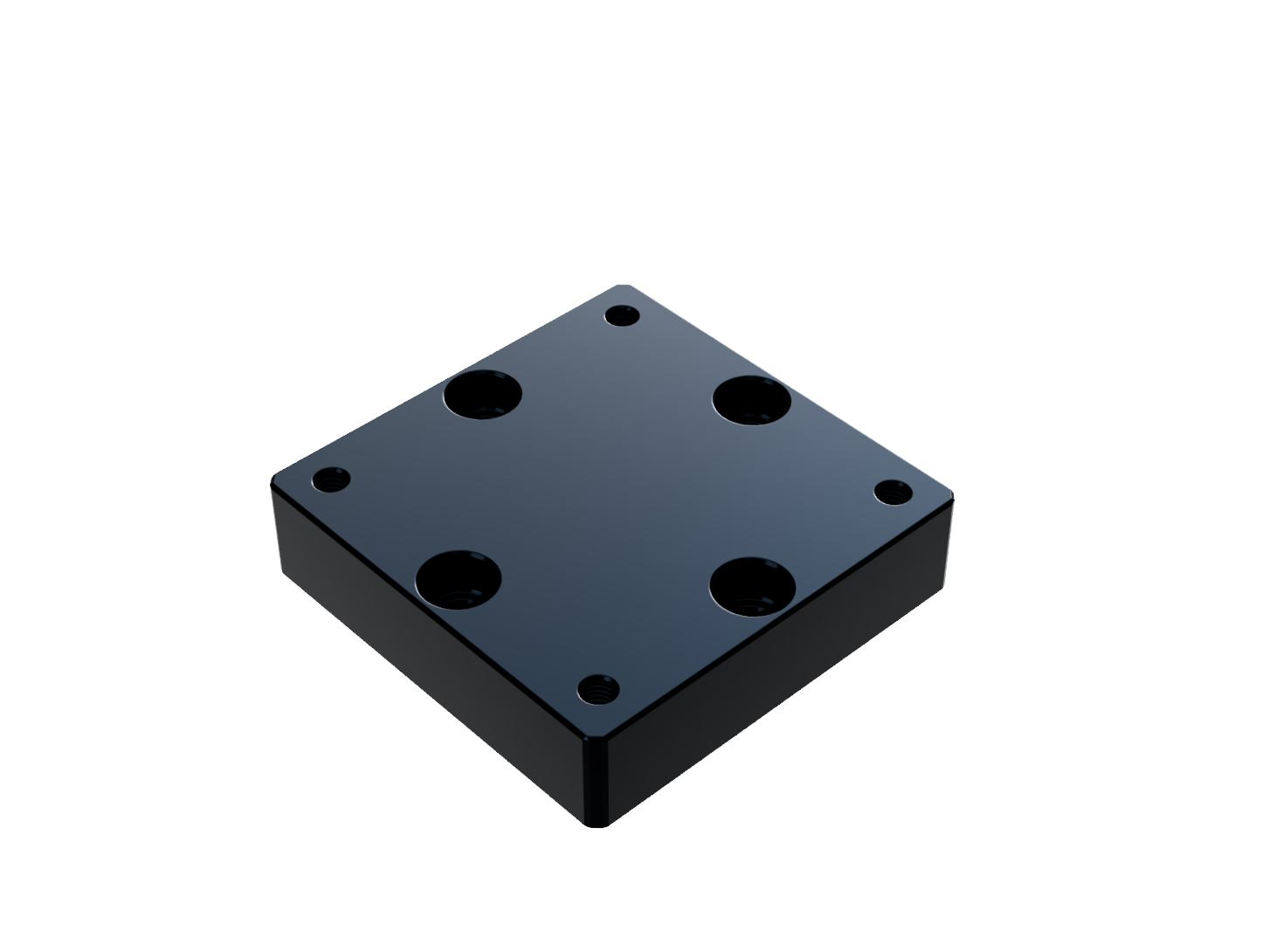 Dystans 40mm x 40mm x 10mm (MSP-4010A)