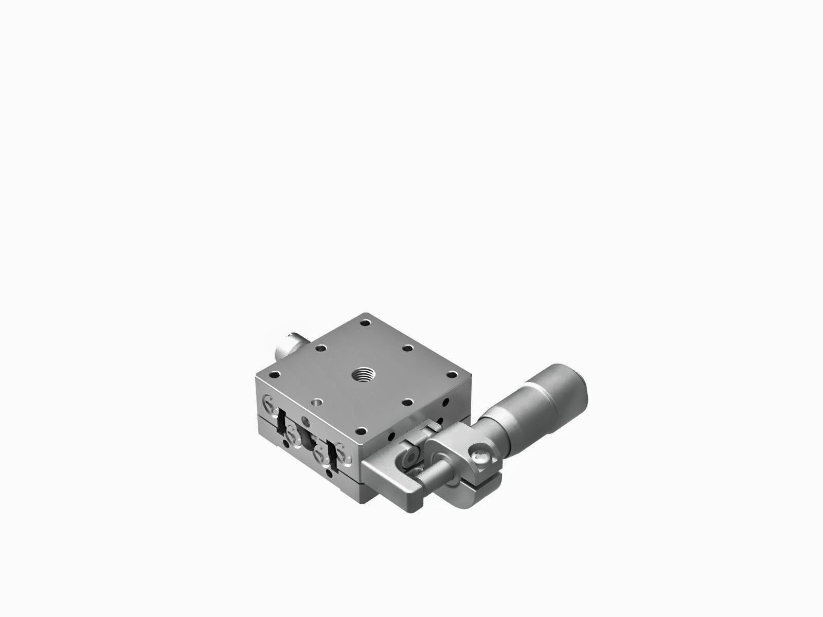 Łożysko EXC 25X25mm, stal nierdzewna, stolik osi X, boczny mikrometr, +/-3mm, gwinty M2 (TSDH-251S)