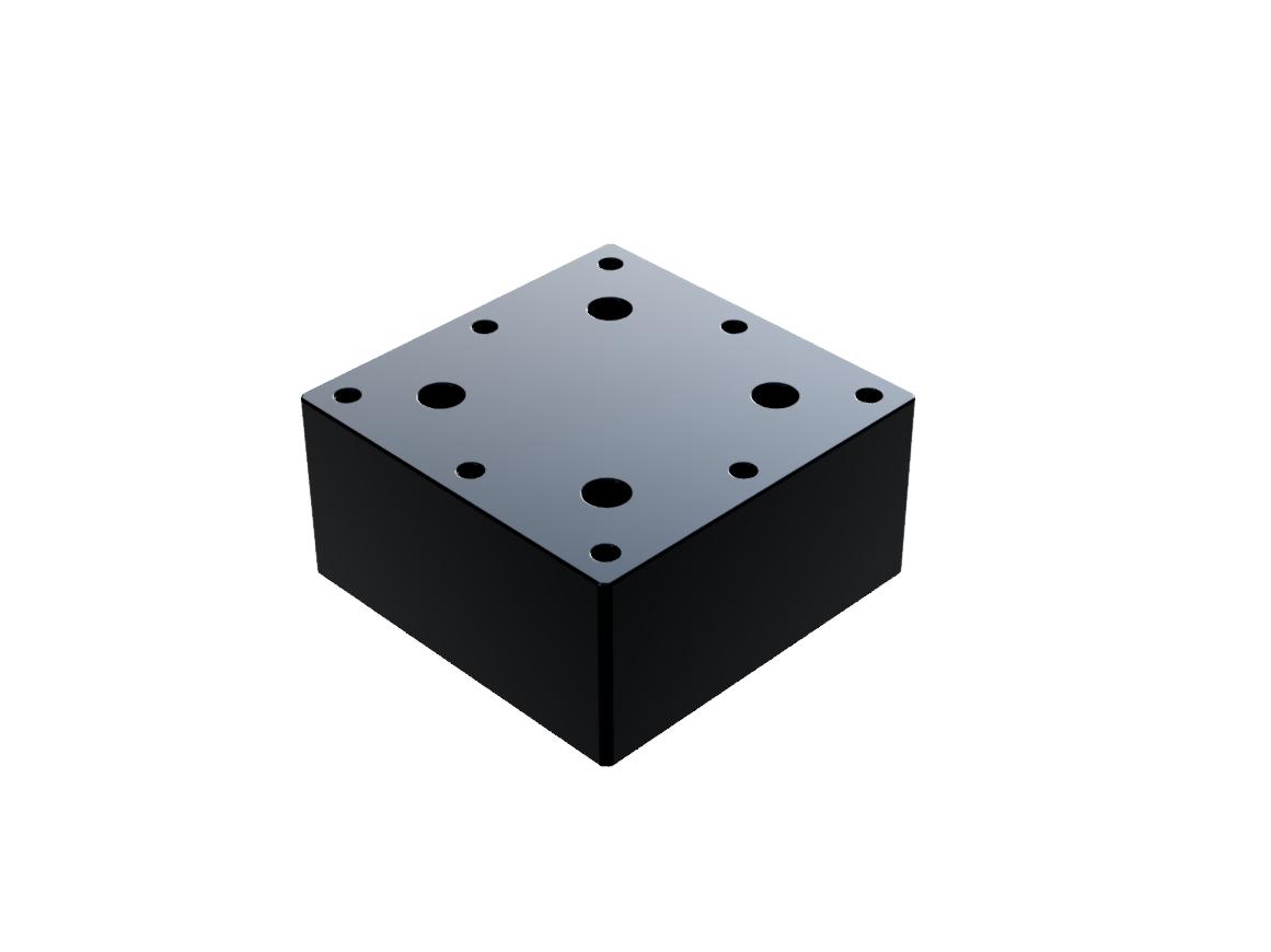 Dystans 60mm x 60mm x 30mm (MSP-6030C)