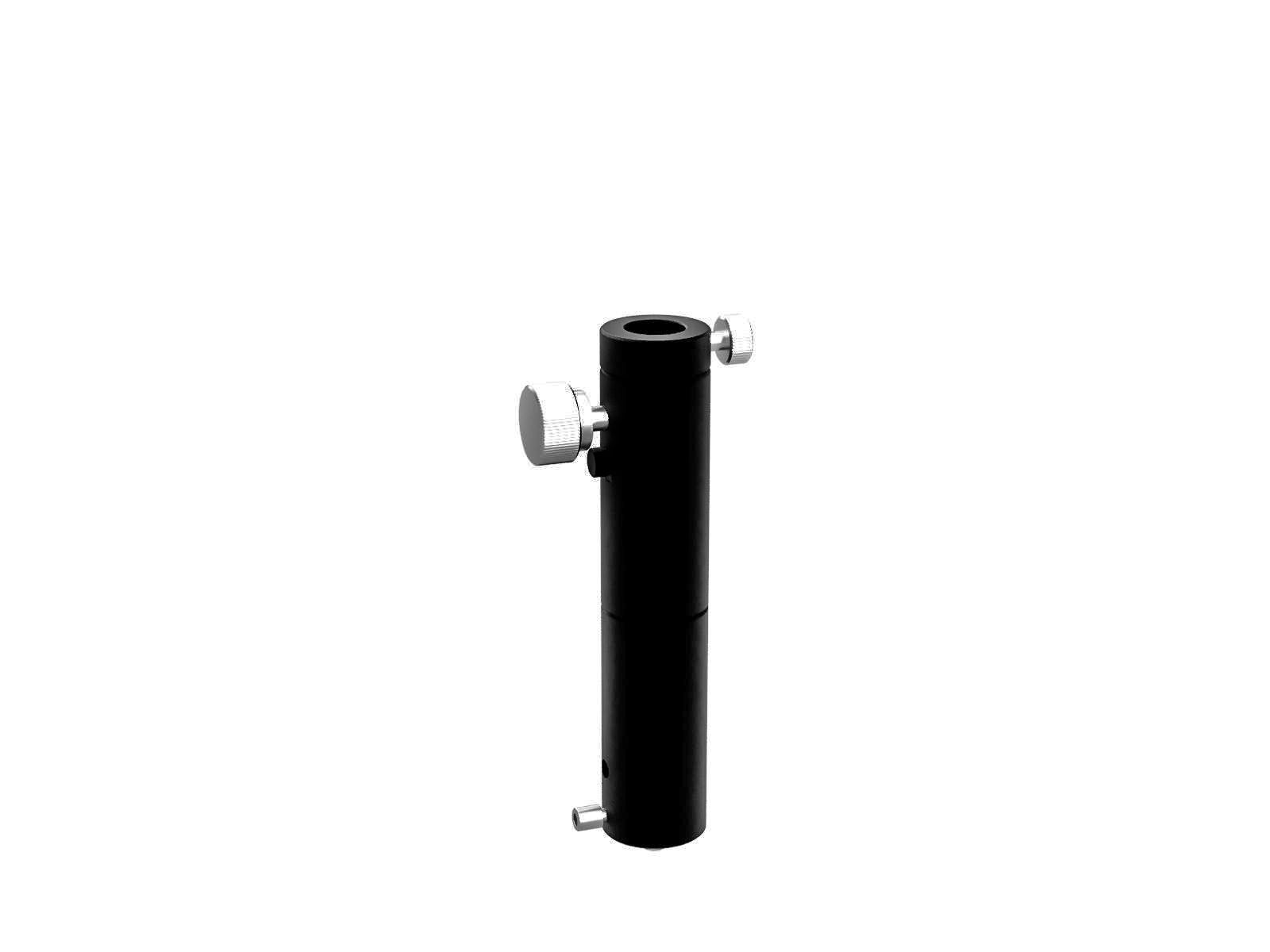 Wysokostabilny uchwyt słupka z zapadką kulkową M6, wysokość 100mm (BRS-12-100-M6)