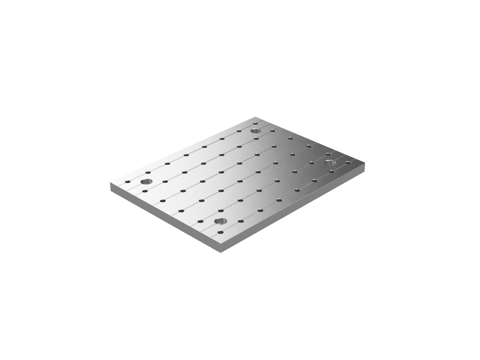Płyta bazowa M6 kompatybilna z próżnią 150mm x 200mm x 10mm (VOBC-1520-M6)