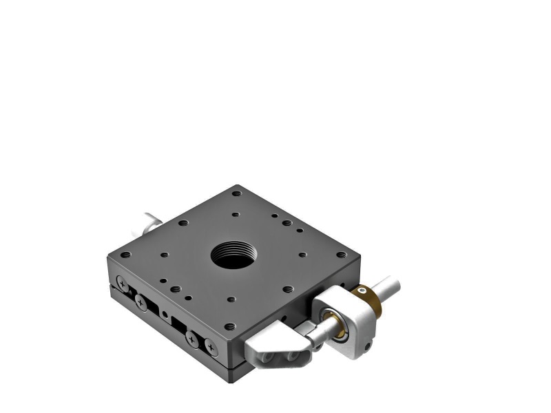Łożysko EXC 60X60mm, stalowe, stolik osi X, śruba sześciokątna boczna, +/-6.5mm, gwinty M4 — zdjęcie produktu, nr katalogowy TSD-601SFP