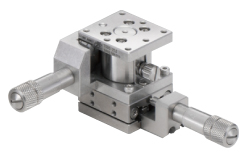 Łożysko EXC 25X25mm, kompatybilne z próżnią, stal nierdzewna, stolik osi XZ, mikrometr centralny, +/-3mm, gwinty M2 (TSDS-254C)