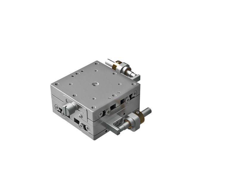 Łożysko EXC 60X60mm, ze stali nierdzewnej, stolik XY, boczna śruba sześciokątna, +/-6.5mm, gwinty M4 (TSDH-602SFP)