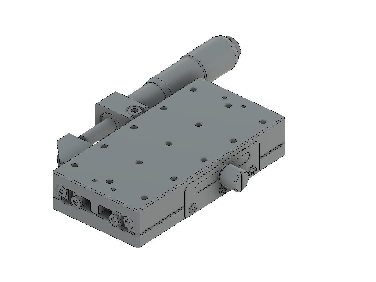Łożysko EXC 40X80mm, stal, stolik osi X, boczny mikrometr, +/-12.5mm, gwinty M4, prawoskrętne (TSD-40801SR)
