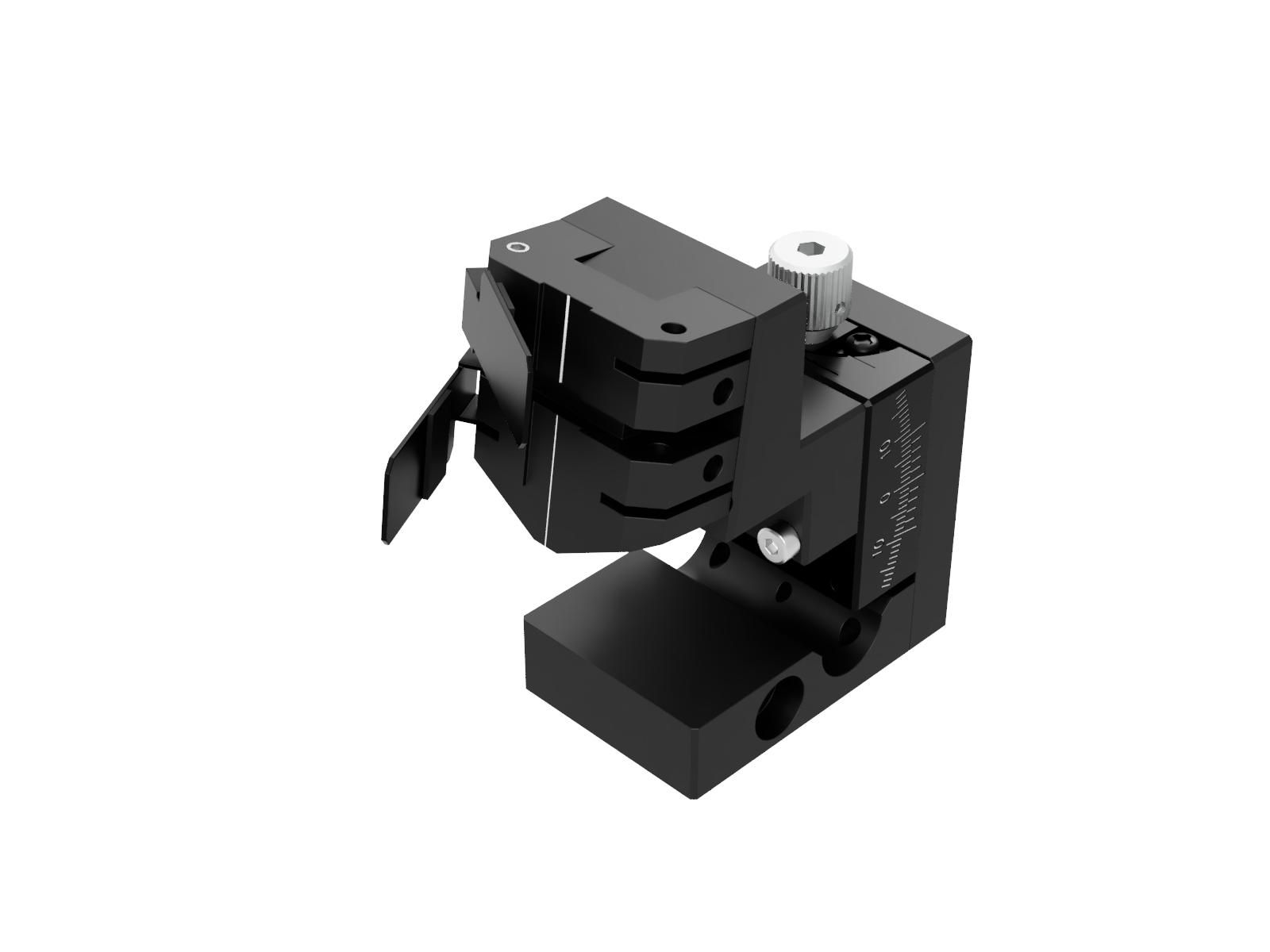 Uchwyt na włókno dla sprzęgacza siatkowego – Ø125–400 µm – Prawy (FHMF-125/400R-GC8)