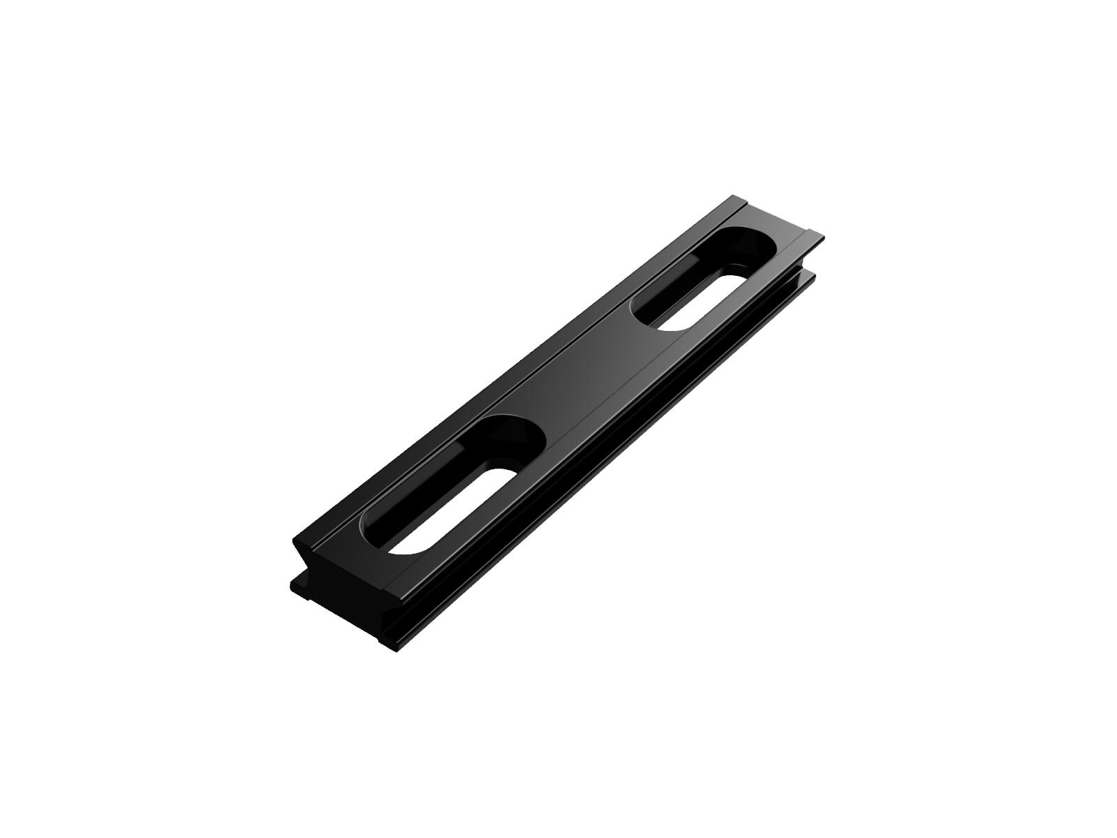 Kompaktowy szynowy profil aluminiowy długości 120mm (OBS-120G)