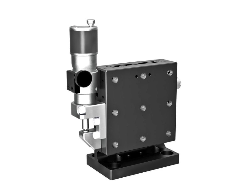 Łożysko EXC 65X65mm, stalowe, stolik Z-osi, (pionowa platforma/horyzontalna baza) boczny mikrometr śrubowy sub-mikronowy, +/-6.5mm, gwint 1/4-20 (TSD-653LWPUU)