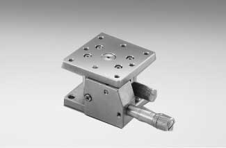 Łożysko EXC 40X40mm, kompatybilne z próżnią, stal nierdzewna, stolik Z-osi, (platforma/baza pozioma) mikrometr boczny, +/-3mm, gwinty 6-32 (TSDS-403UU)