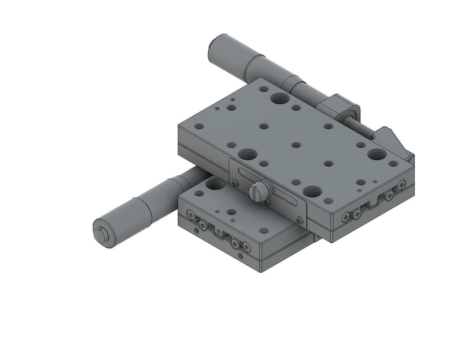 Łożysko EXC 65X120mm, stal, stolik XY, mikrometr boczny, +/-20mm, gwinty 1/4-20 (TSD-65122SUU)