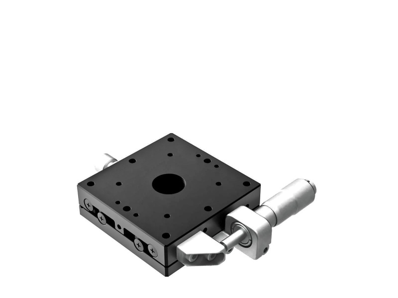 Łożysko EXC 60X60mm, stalowe, stolik X-Axis, mikrometr boczny, +/-6.5mm, gwinty M4 (TSD-601S)