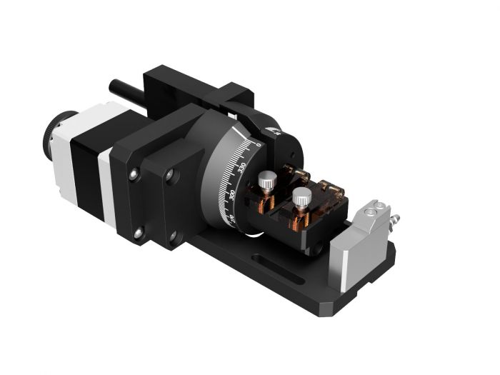 Automatyczny obrotowy uchwyt na włókno – Ø125–250 µm – Prawy (FHRAW-125/250R)
