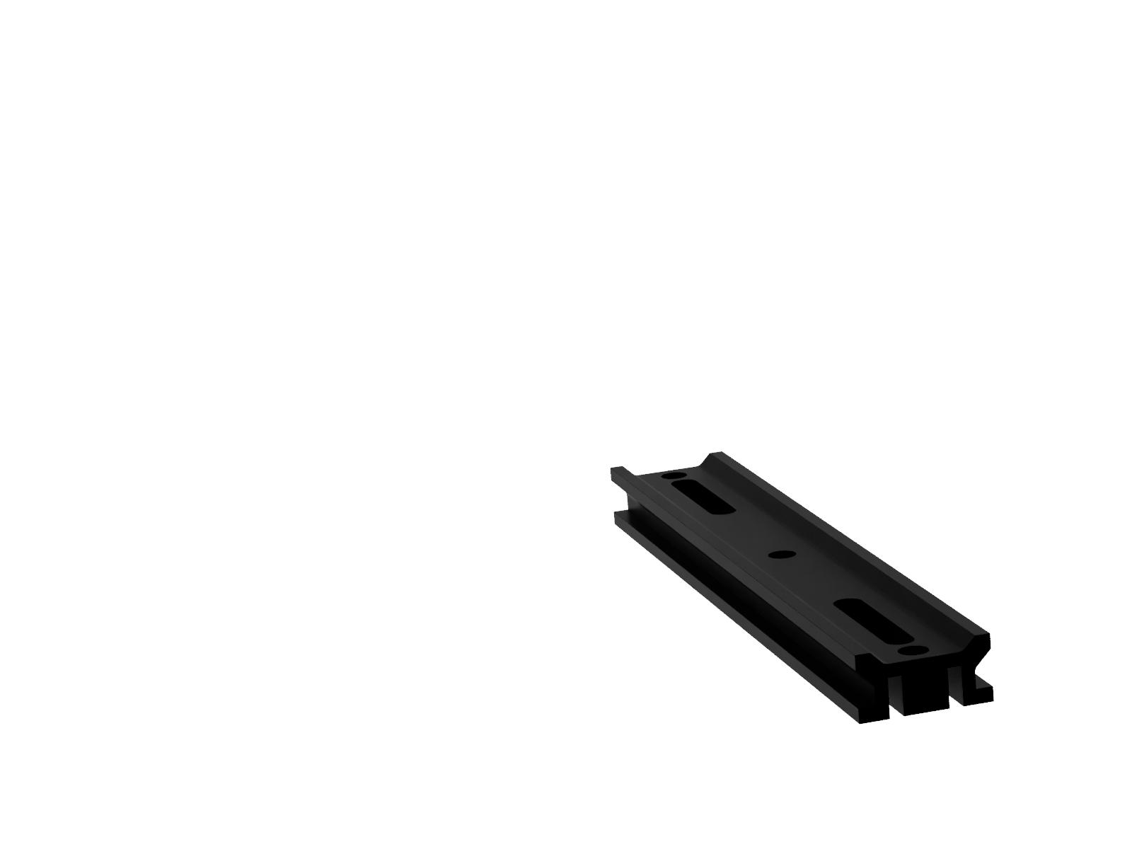 Średnia metryczna niskoprofilowa szyna optyczna 300mm (OBT-300SH)