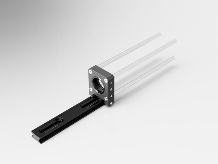 Przykład montażu połączenia CageCore (C30-CU-RRC-SET)