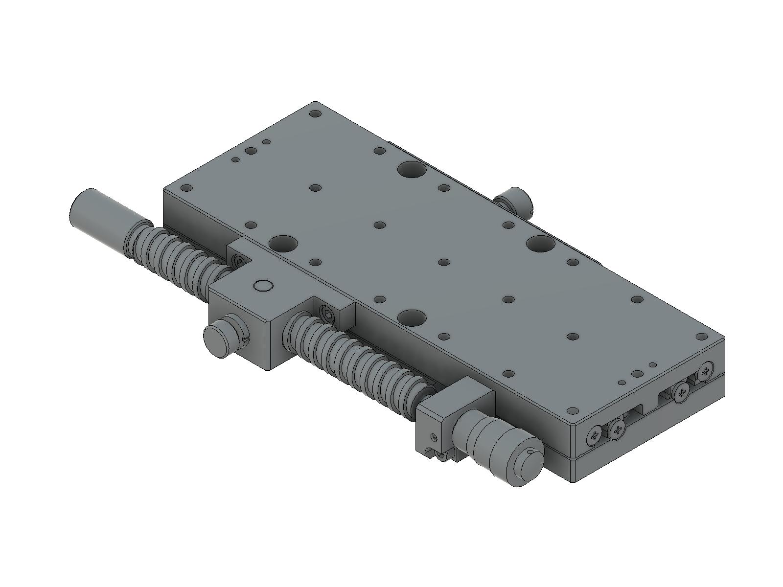Łożysko EXC 100X160mm, stal, stolik osi X, boczny mikrometr różnicowy, +/-35mm, gwinty M4 (TSD-60161SDM)