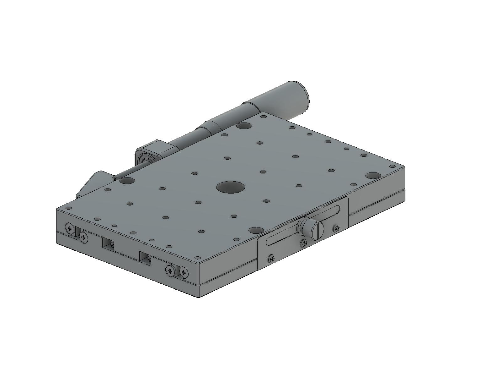 Łożysko EXC 100X160mm, stal, stolik osi X, boczny mikrometr, +/-25mm, gwinty M4, prawoskrętne (TSD-10161SR)