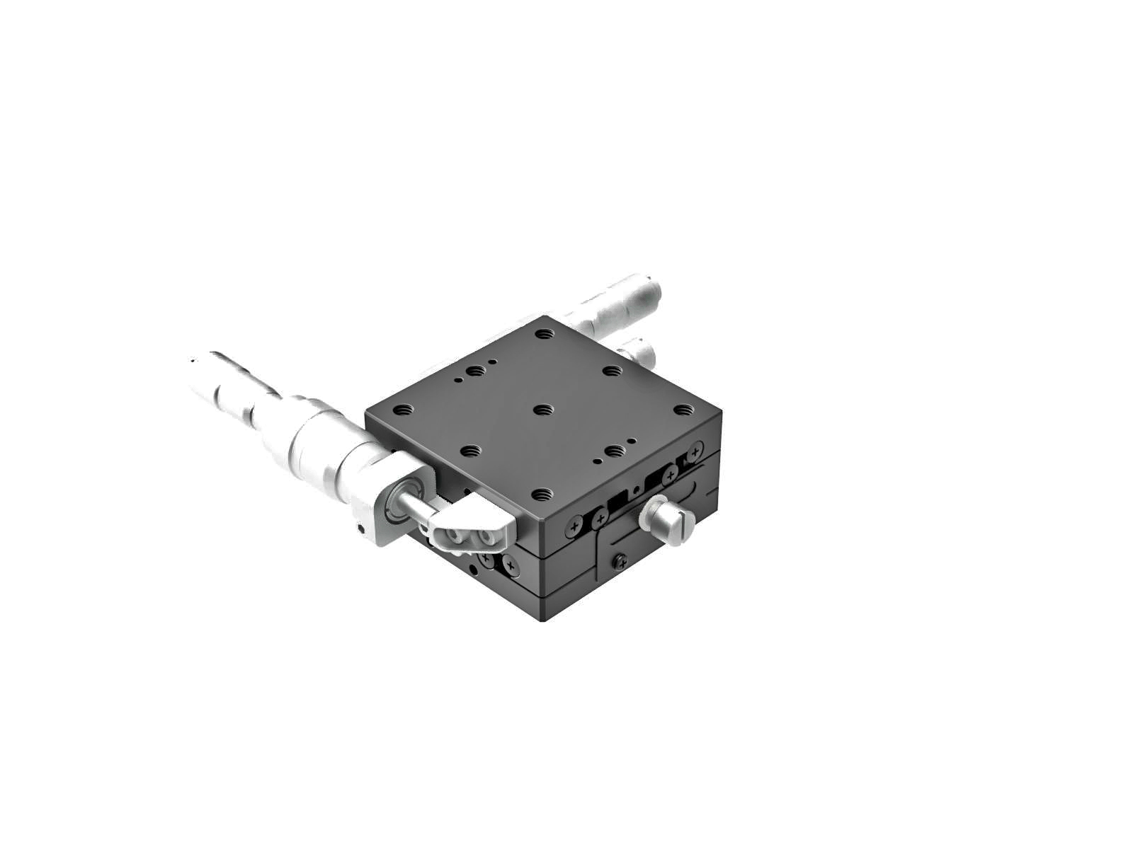 Łożysko EXC 65X65mm, stalowe, stolik XY, boczny mikrometr różnicowy, +/-6.5mm, gwinty M6, prawoskrętny (TSD-652SRDM-M6)