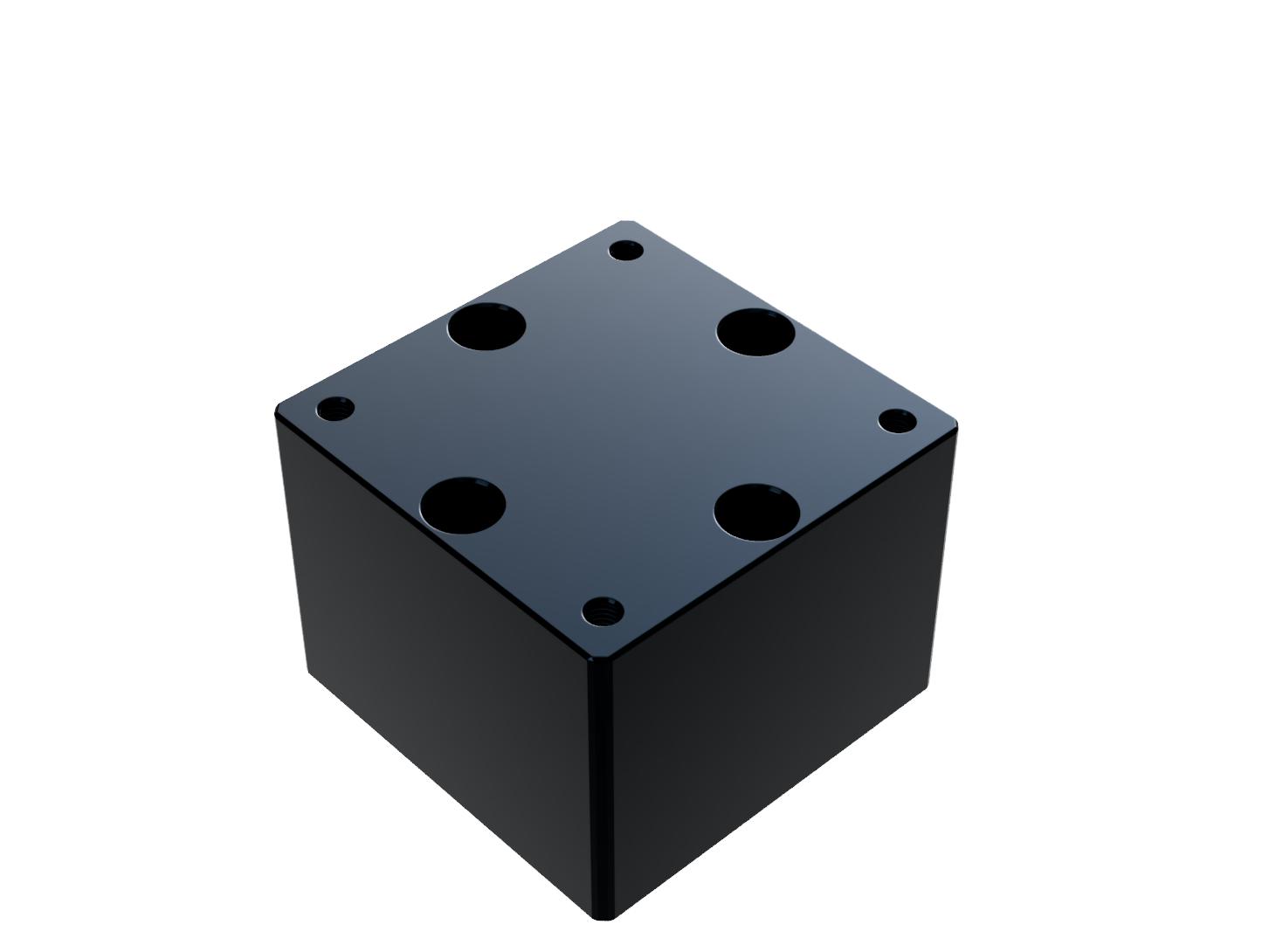 Dystans 40mm x 40mm x 30mm (MSP-4030A)