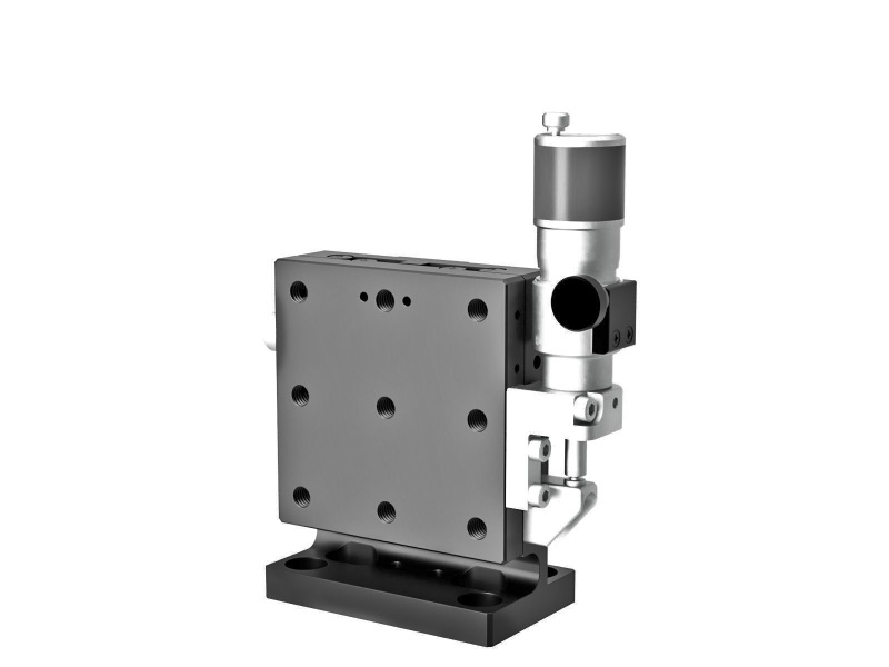 Łożysko EXC 65X65mm, stalowe, stolik Z-osi, (pionowa platforma/horyzontalna baza) boczny mikrometr śrubowy sub-mikronowy, +/-6.5mm, gwint M6, prawoskrętny (TSD-653RLWP-M6)