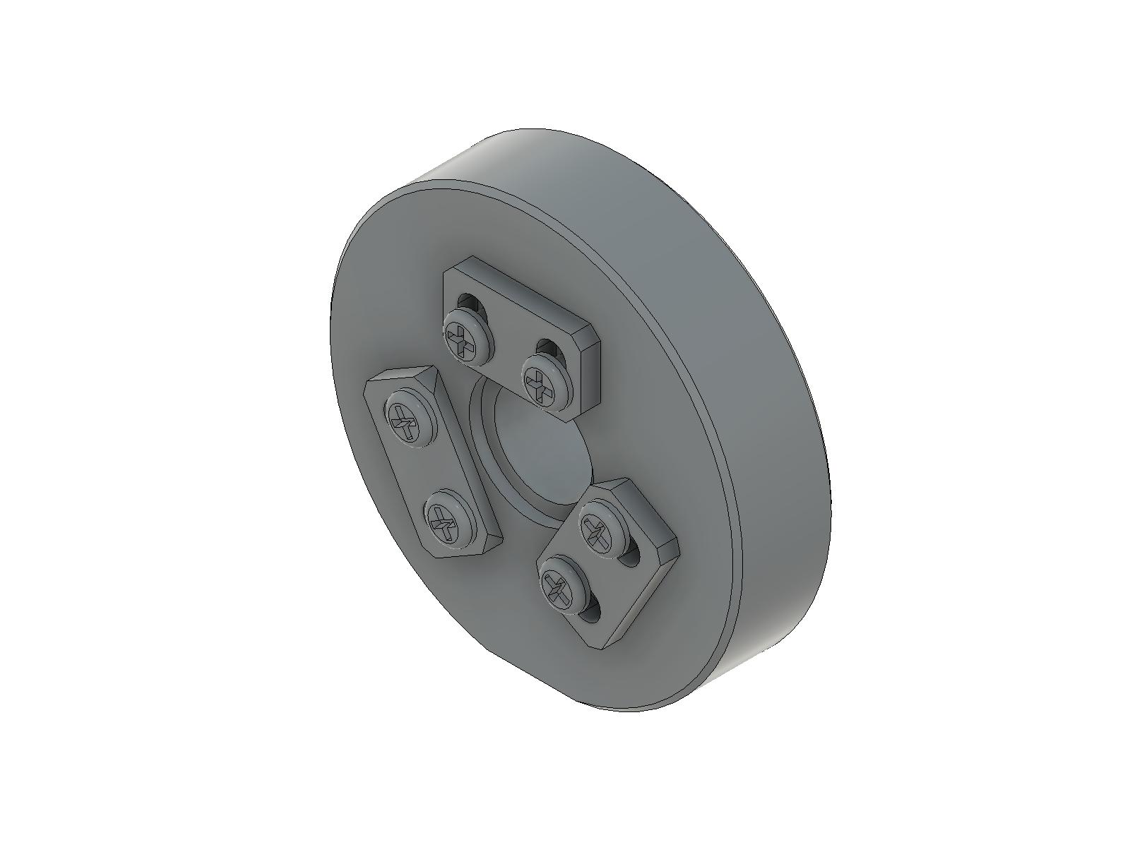 Uchwyt pryzmatu sześciennego 8-32UNC dla 12.7mm (KUA-12.7-UU)