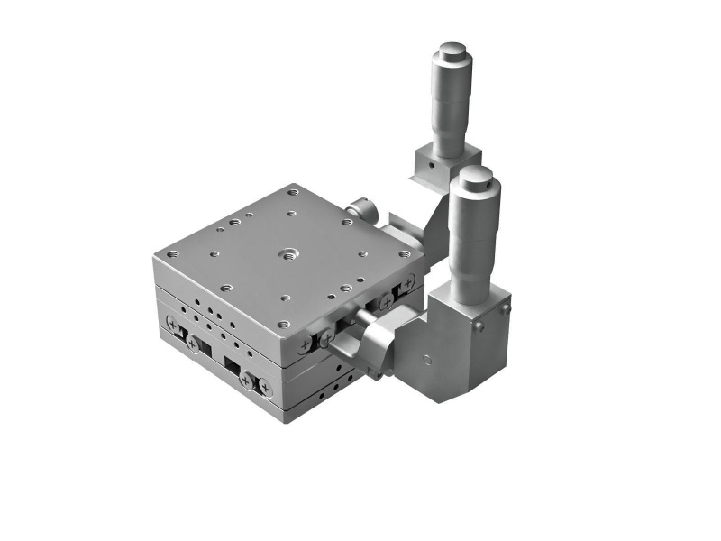 Łożysko EXC 60X60mm, ze stali nierdzewnej, stolik XY, centralny mikrometr 90°, +/-6.5mm, gwinty M4 (TSDH-602CDL)