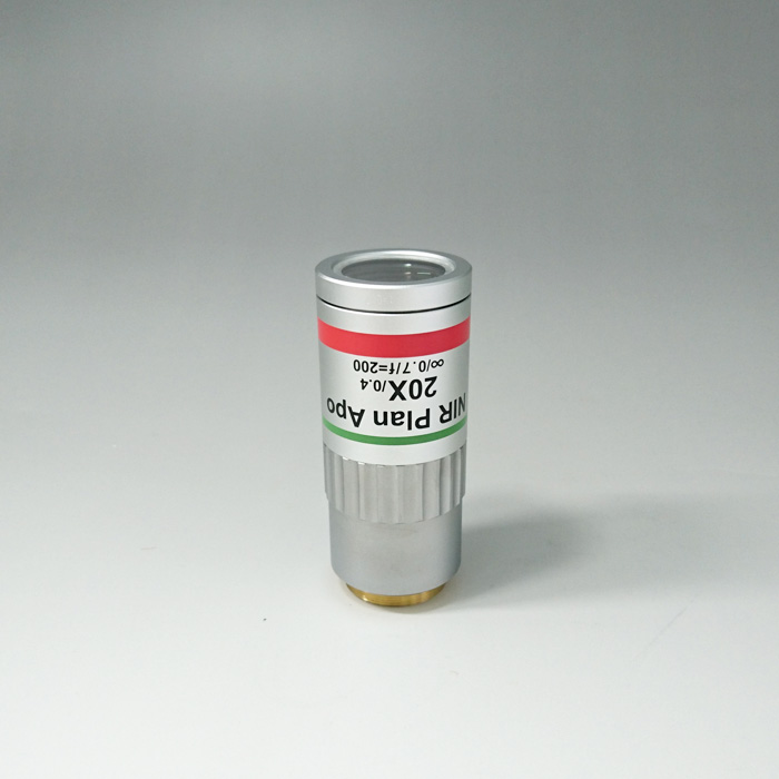 Obiektyw podczerwony (NIR), kompensacja grubości szkła 0.7mm (PAL-20-NIR-LC07)