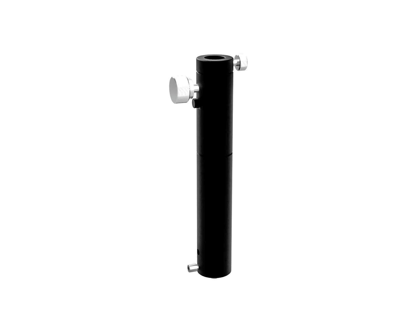 Wysokostabilny uchwyt słupka z zapadką kulkową M6, wysokość 130mm (BRS-12-130-M6)