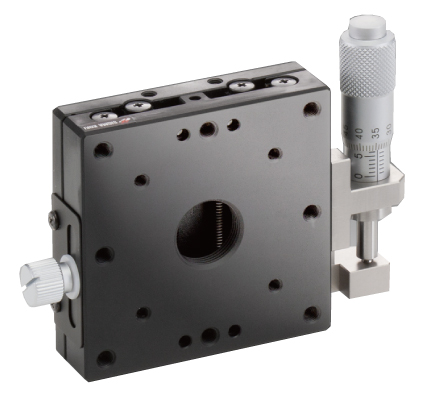Łożysko EXC 60X60mm, stalowe, stolik osi Z, (platforma pionowa/baza) boczny mikrometr, +/-6.5mm, gwinty M4 (TSD-601SZ)