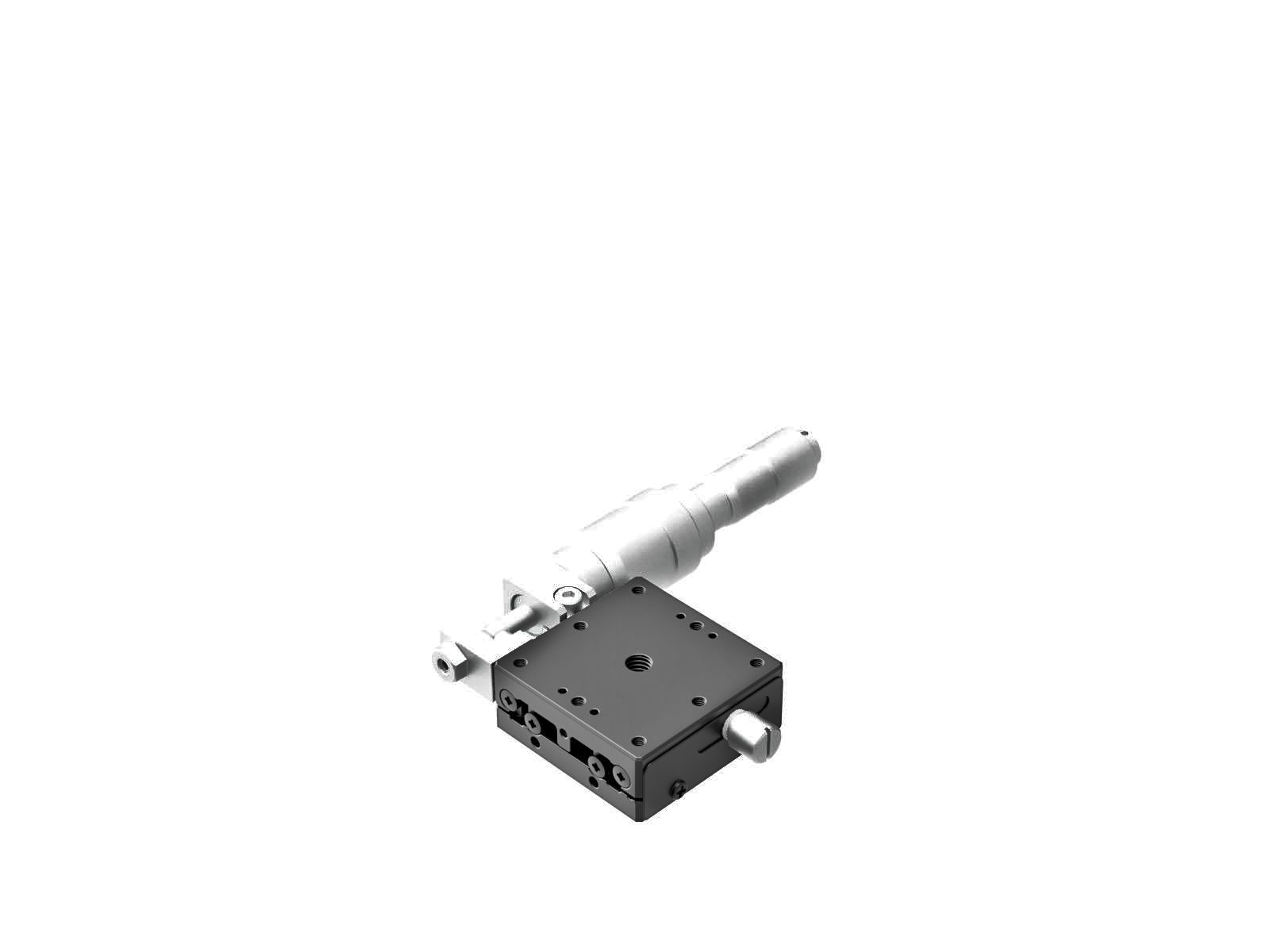 Łożysko EXC 40X40mm, stalowe, stolik X-Axis, mikrometr boczny różnicowy, +/-6.5mm, gwinty 6-32, prawoskrętny (TSD-401SRDMUU)