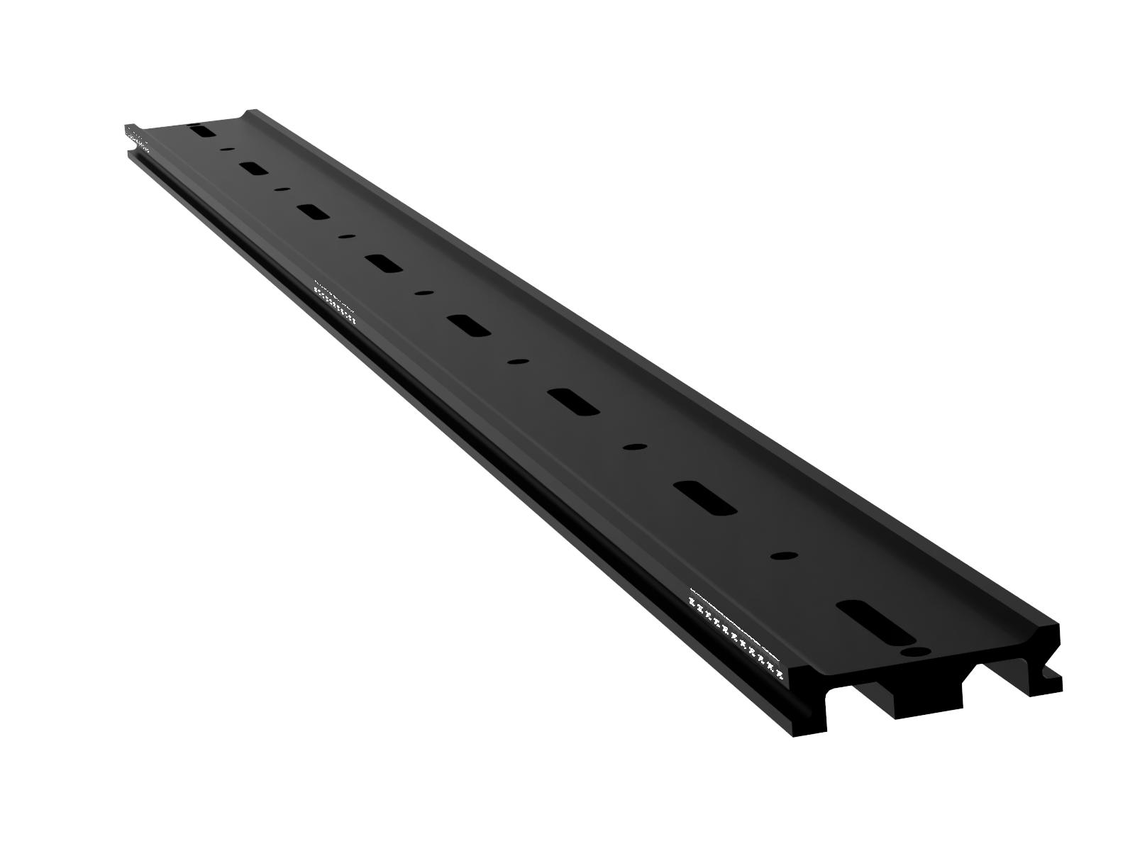 1500mm-długa szyna optyczna z milimetrową skalą, szerokość 100mm, długość slotu M6 x 25mm (OBT-1500LH-LMS)