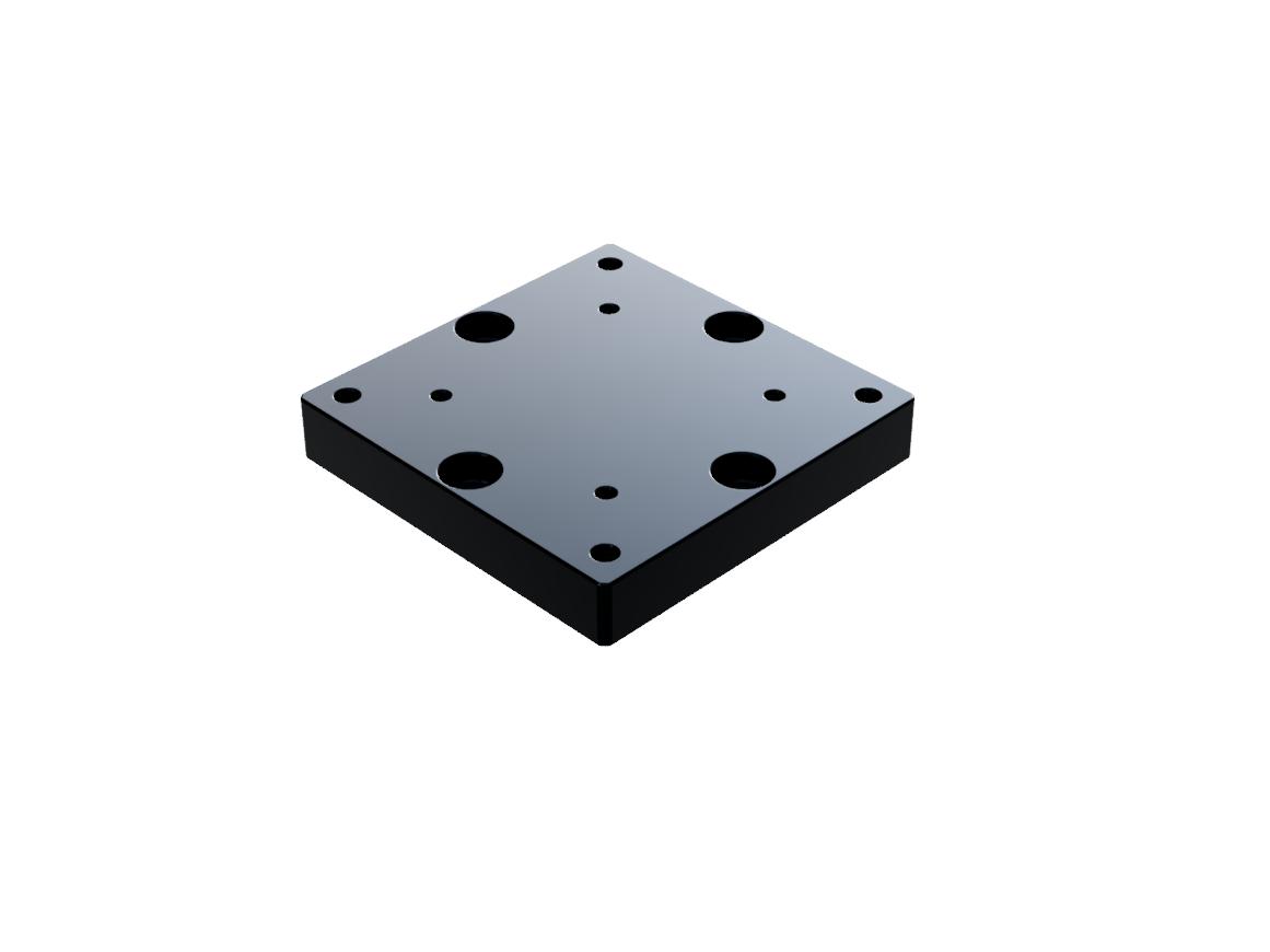 Dystans 60mm x 60mm x 10mm (MSP-6010A)