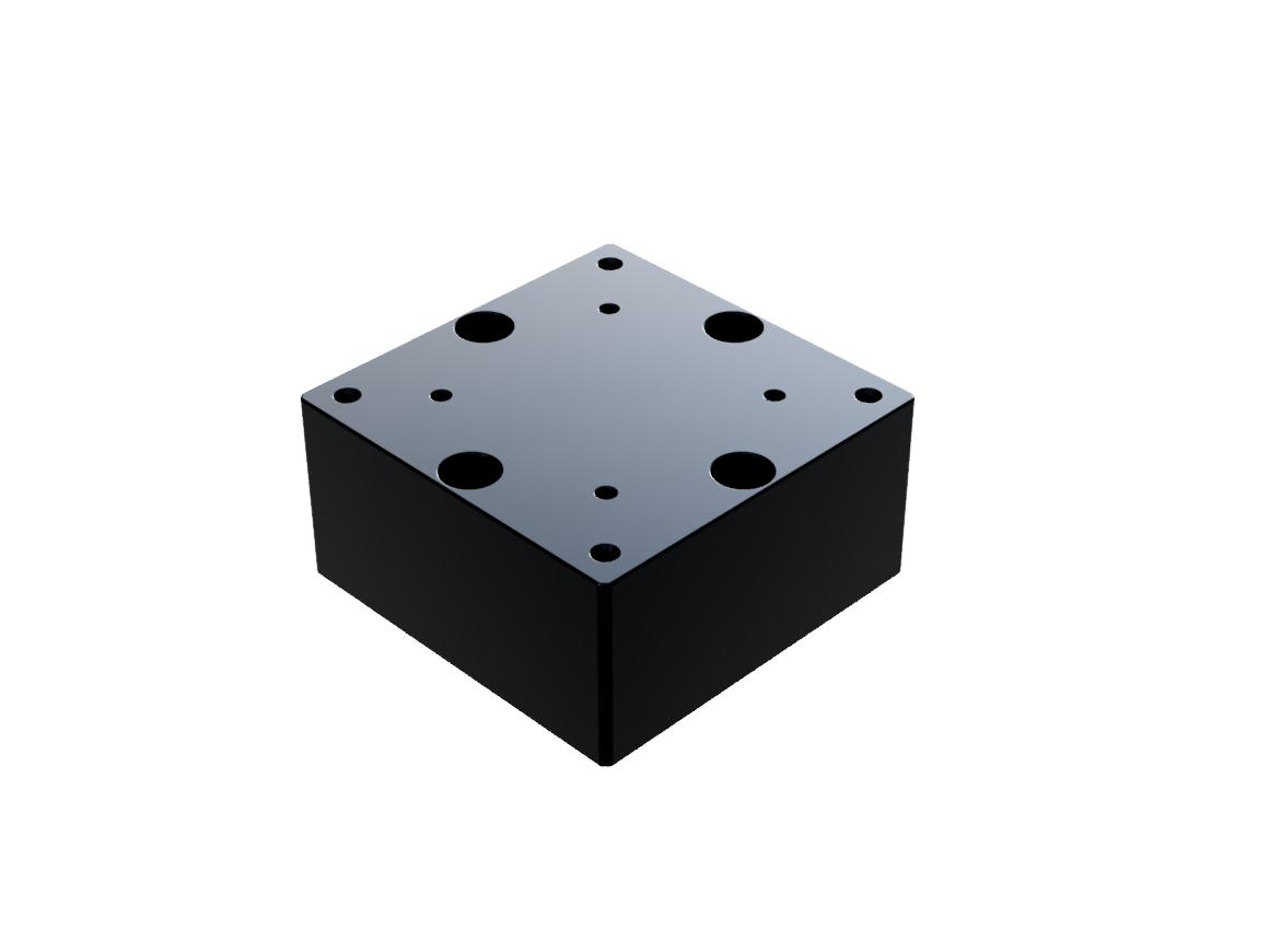 Dystans 60mm x 60mm x 30mm — zdjęcie produktu, nr katalogowy MSP-6030A