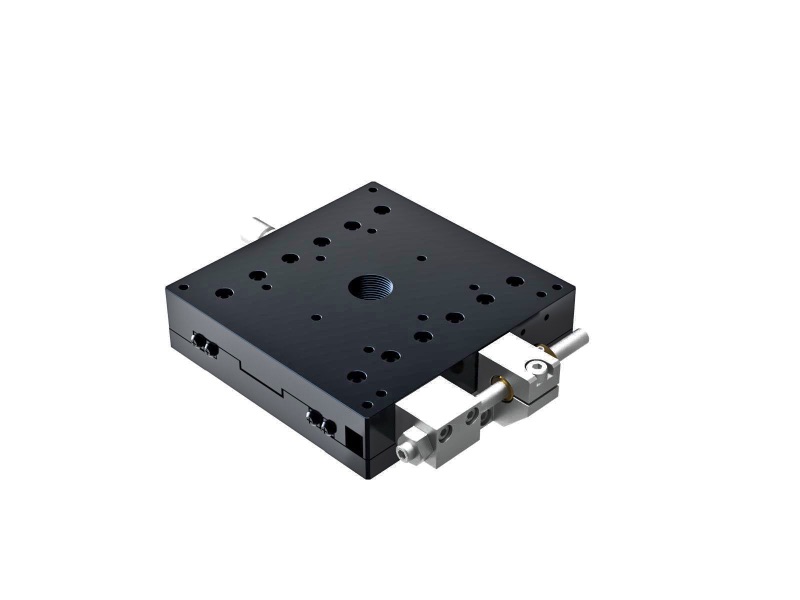 Łożysko krzyżowo-rolkowe 100X100mm, aluminiowe, stolik osi X, boczna śruba sześciokątna, +/-12.5mm, gwinty M4 (TAM-1001SFP)