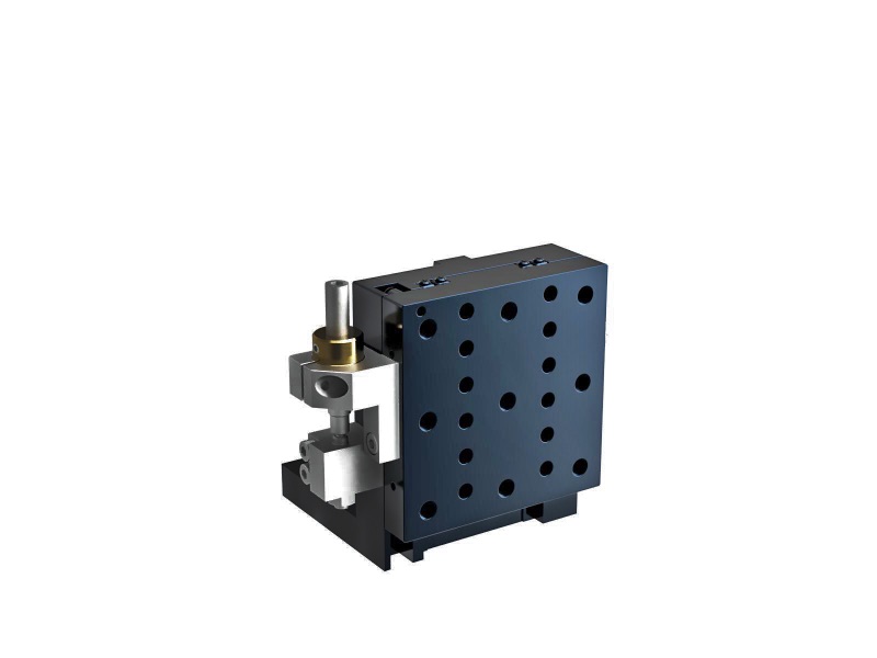 Łożysko krzyżowo-rolkowe 65X65mm, aluminiowe, stolik osi Z, (platforma pionowa/baza pozioma) boczna śruba sześciokątna, +/-6.5mm, gwinty M6 (TAM-653LFP-M6)