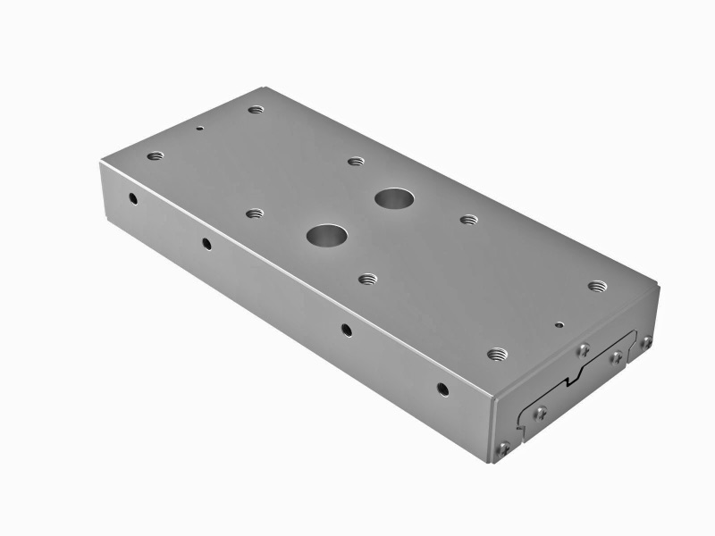 Łożysko EXC 60X140mm, potrójna rząd, ze stali nierdzewnej, suwak w osi X, (swobodne przesuwanie), +/-40mm, gwinty M5 (IPWS-F60140)