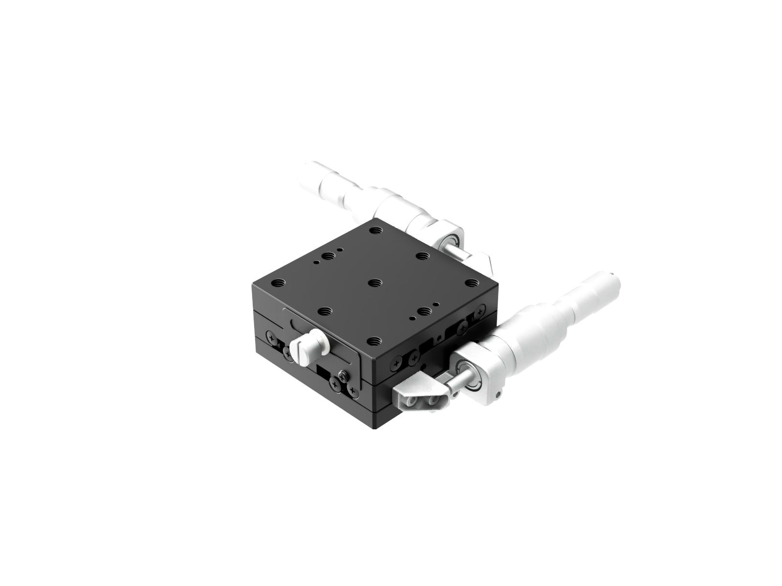 Łożysko EXC 65X65mm, stalowe, stolik XY, boczny mikrometr różnicowy, +/-6.5mm, gwinty M6 (TSD-652SDM-M6)