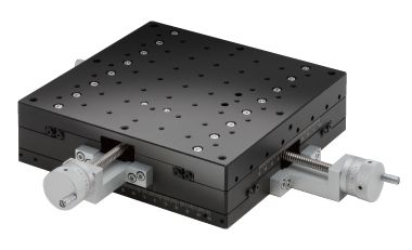 Łożysko krzyżowo-rolkowe 200X200mm, aluminiowe, stolik XY, śruba prowadząca centralna, +/-50mm, gwinty M6 (TAMC-20202-M6)