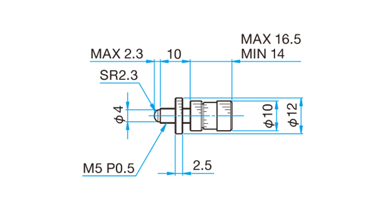 Śruba regulacyjna różnicowa SHSP-9 (SHSP-9)
