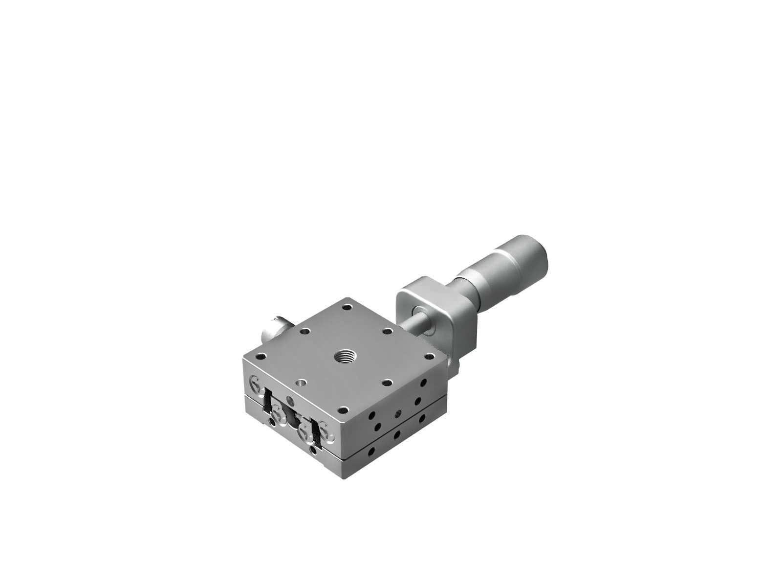 Łożysko EXC 25X25mm, stal nierdzewna, stolik osi X, mikrometr centralny, +/-3mm, gwinty M2 (TSDH-251C)