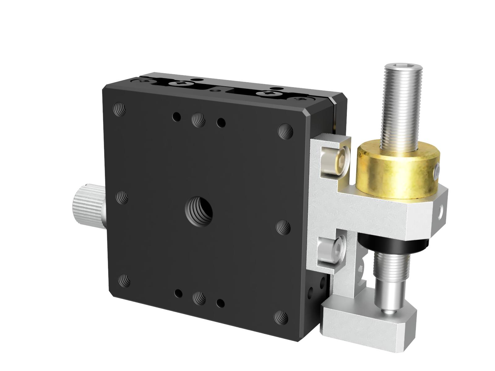 Łożysko EXC 40X40mm, stalowe, stolik osi Z, (platforma pionowa/baza) boczna śruba sześciokątna, +/-6.5mm, gwinty 6-32 (TSD-401SZFPUU)