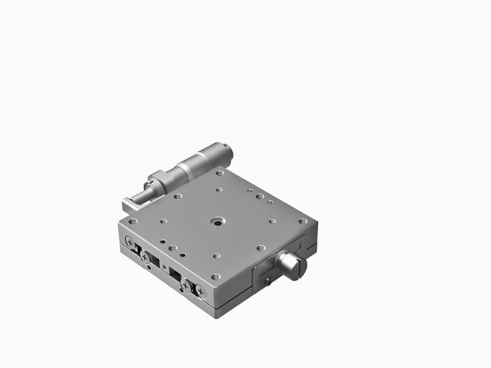 Łożysko EXC 60X60mm, ze stali nierdzewnej, stolik osi X, mikrometr boczny, +/-6.5mm, gwinty M4, prawoskrętne (TSDH-601SR)
