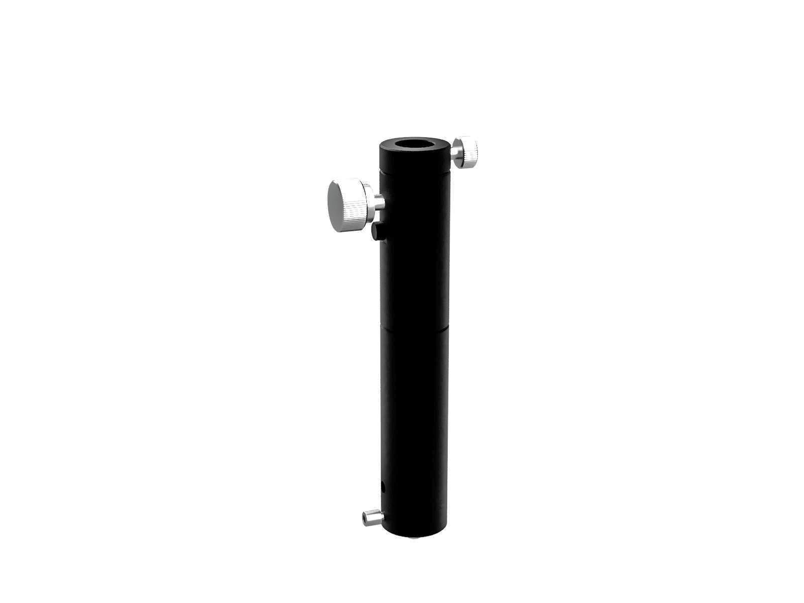 Wysokostabilny uchwyt słupka z zapadką kulkową M6, wysokość 120mm (BRS-12-120-M6)