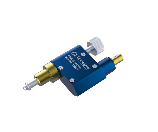 6.5mm Skok Aktuator Piezomotoru, Rozdzielczość 30nm, Obciążenie 1.3kg, Kulisty Koniec (PDM-6.5ACTR)